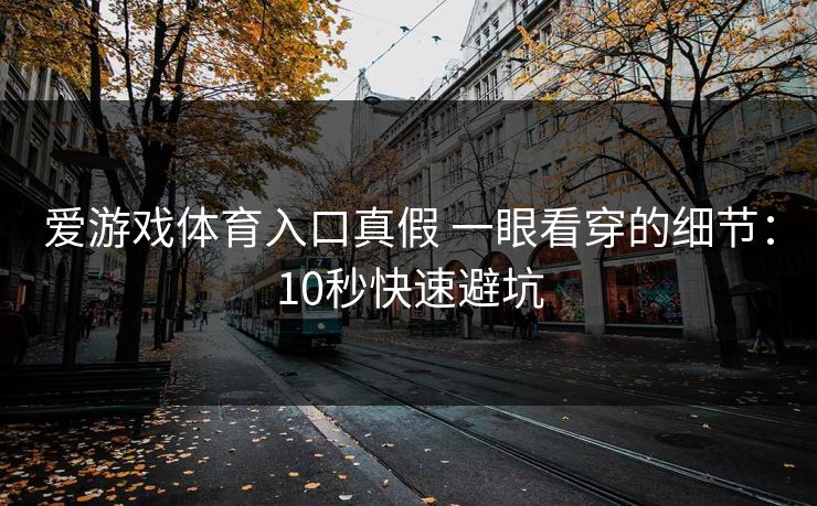 爱游戏体育入口真假 一眼看穿的细节：10秒快速避坑